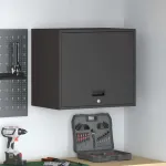 Dulap de perete pentru garaj Negru 60 x 40 x 53 cm GartenMobel Dekor