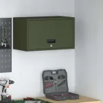 Dulap de perete pentru garaj Olivengrønn 60 x 33 x 35 cm GartenMobel Dekor