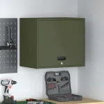 Dulap de perete pentru garaj Olivengrønn 60 x 40 x 53 cm GartenMobel Dekor