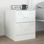 Mânere pentru dulap 210 pcs Alb 85 x 45 mm Metal GartenMobel Dekor