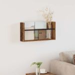 Raft pentru reviste Lemn vechi 60 x 12 x 30 cm Lemn compozit GartenMobel Dekor