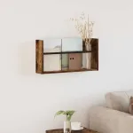 Raft pentru reviste cu raft Stejar fumuriu 60 x 12 x 30 cm GartenMobel Dekor