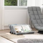 Dulap lateral Gri din beton 65 x 57,5 x 42 cm Lemn compozit GartenMobel Dekor