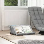 Dulap lateral Gri din beton 65 x 57,5 x 42 cm Lemn compozit GartenMobel Dekor