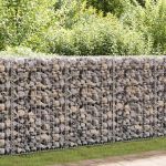 Coș gabion cu capace, sârmă galvanizată, 100 x 80 x 30 cm  GartenMobel Dekor