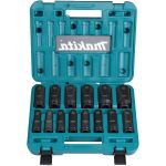 Makita E-16586 Set 14 tubulare adanci impact Black 1/2,  10-32mm ProAdvanced PowerfulTools