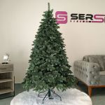 Brad artificial Christmas Deluxe by Sersimo, Canada argintiu, 3D,180cm Household NewTrend
