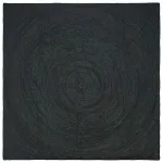 Covor Gri închis 300 x 300 cm Iută GartenMobel Dekor