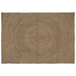 Covor Gri 140 x 200 cm Iută GartenMobel Dekor