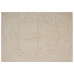 Covor Natural și Alb 160 x 230 cm Iută GartenMobel Dekor