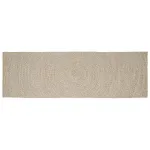 Covor Natural și Alb 60 x 250 cm Iută GartenMobel Dekor