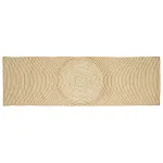 Covor Natural și Alb 80 x 250 cm Iută GartenMobel Dekor