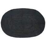 Covor Natural și Negru 300 x 300 cm Iută GartenMobel Dekor