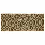 Covor Natural și Negru 80 x 200 cm Iută GartenMobel Dekor