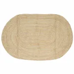 Covor Natural și Alb 205 x 305 cm Iută GartenMobel Dekor