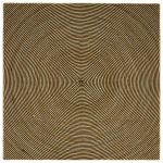 Covor Natural și Negru 240 x 240 cm Iută GartenMobel Dekor