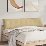 Perna pentru spate Gri Verde 200 x 50 cm Țesătură din corduroy GartenMobel Dekor