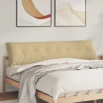 Perna pentru spate Gri Verde 200 x 50 cm Țesătură din corduroy GartenMobel Dekor