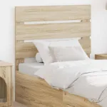 Tăblie cap cu headboard Stejar Sonoma 100 cm Lemn compozit GartenMobel Dekor