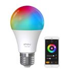 Bec inteligent Imou B5, 16 milioane de culori, 2.4G Wi-Fi, Control din aplicatie, Compatibilitate cu Alexa, Google Assistant, CL1B-5-E27 SafetyGuard Surveillance