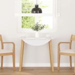 Masa de sufragerie din lemn masiv din cauciuc natural GartenMobel Dekor