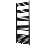 Radiator port-prosop încălzire centrală baie drept negru 500 x 1424 mm GartenMobel Dekor