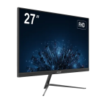 Monitor Borderless E-LED IPS, 27 inch, Full HD, 100 Hz, HDMI, VGA - HIKVISION DS-D5027F3-2P2 SafetyGuard Surveillance