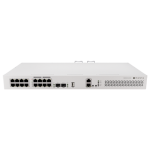 Switch 8 x RJ45 Gigabit PoE af/at, 10 x RJ45 Gigabit, 2 x SFP+ 10G, NAND, 1U - MikroTik CRS418-8P-8G-2S+RM SafetyGuard Surveillance