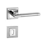 Leziter Buton pătrat Inox BB Mobalis Homvera