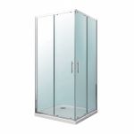 Leziter Cabină de duș pătrată Soul 80x80 cm cu tavă de duș Mobalis Homvera