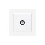 Leziter Priză TV Nova cu cadru alb Mobalis Homvera