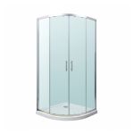 Leziter Soul 90x90 cm cabină de duș curbată cu tavă de duș Mobalis Homvera