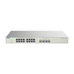 Switch L2+, 12 x RJ45 2.5G PoE+, 4 x RJ45 2.5G Hi-PoE, 4 x SFP+ 10G, Cloud Management, 1U - Ruijie RG-NBS3300-16MG4XS-HP SafetyGuard Surveillance