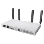Switch L3, Wi-Fi 6 Dual-Band, 8 x RJ45 1G PoE, 8 x RJ45 1G, 2 x SFP+ 10G, 2 x AC, 1U - MikroTik CRS418-8P-8G-2S+5axQ2axQ-RM SafetyGuard Surveillance