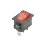 Buton intrerupator LED ON OFF 250V AC 6A universal cu 3 pini Cod: DISRM39 Automotive TrustedCars