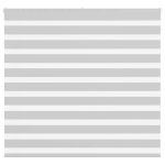 Jaluzea tip zebra gri deschis lățime țesătură 150,9cm poliester GartenMobel Dekor