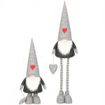 Figurina Craciun, Spiridus, picioare telescopice, inaltime extensibila 82-130cm Household NewTrend