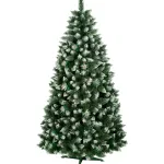 Brad artificial Eufrasio cu Varfuri Ninse si CONURI 150 cm StarHome GiftGalaxy