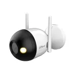 Camera de supraveghere WiFi Dahua IPC-F4CP-LED-0280B, Full Color, 4MP, 2.8mm, Led alb 30m, Microfon, MicroSD, IP67 SafetyGuard Surveillance