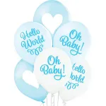 Set 6 baloane latex Oh baby boy 30cm StarHome GiftGalaxy