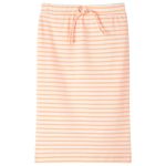 Fustă dreaptă pentru copii cu dungi, portocaliu fluorescent, 104 GartenMobel Dekor
