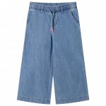 Pantaloni pentru copii, albastru denim, 128 GartenMobel Dekor
