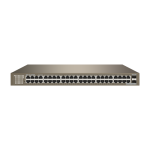 Switch 48 porturi Gigabit, 2 porturi SFP Gigabit, L2 Cloud Management - IP-COM G3350F SafetyGuard Surveillance