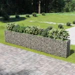 Strat înălțat gabion, 540 x 50 x 100 cm, oțel galvanizat GartenMobel Dekor