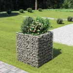 Strat înălțat gabion, 90 x 90 x 100 cm, oțel galvanizat GartenMobel Dekor
