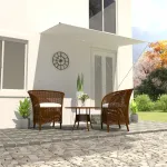 Copertină retractabilă, crem, 250 x 150 cm GartenMobel Dekor