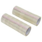 Bandă adezivă de ambalare, 12 buc., transparentă, 48 mm x 66 m GartenMobel Dekor