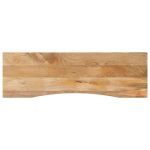 Blat birou cu decupaj curbat 160x50x2,5cm lemn masiv mango brut GartenMobel Dekor