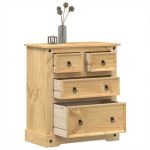 Dulap cu sertare „Corona”, 80x43x91 cm, lemn masiv de pin GartenMobel Dekor