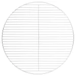 Grill pentru grătar rotund, Ø54 cm, oțel inoxidabil 304 GartenMobel Dekor